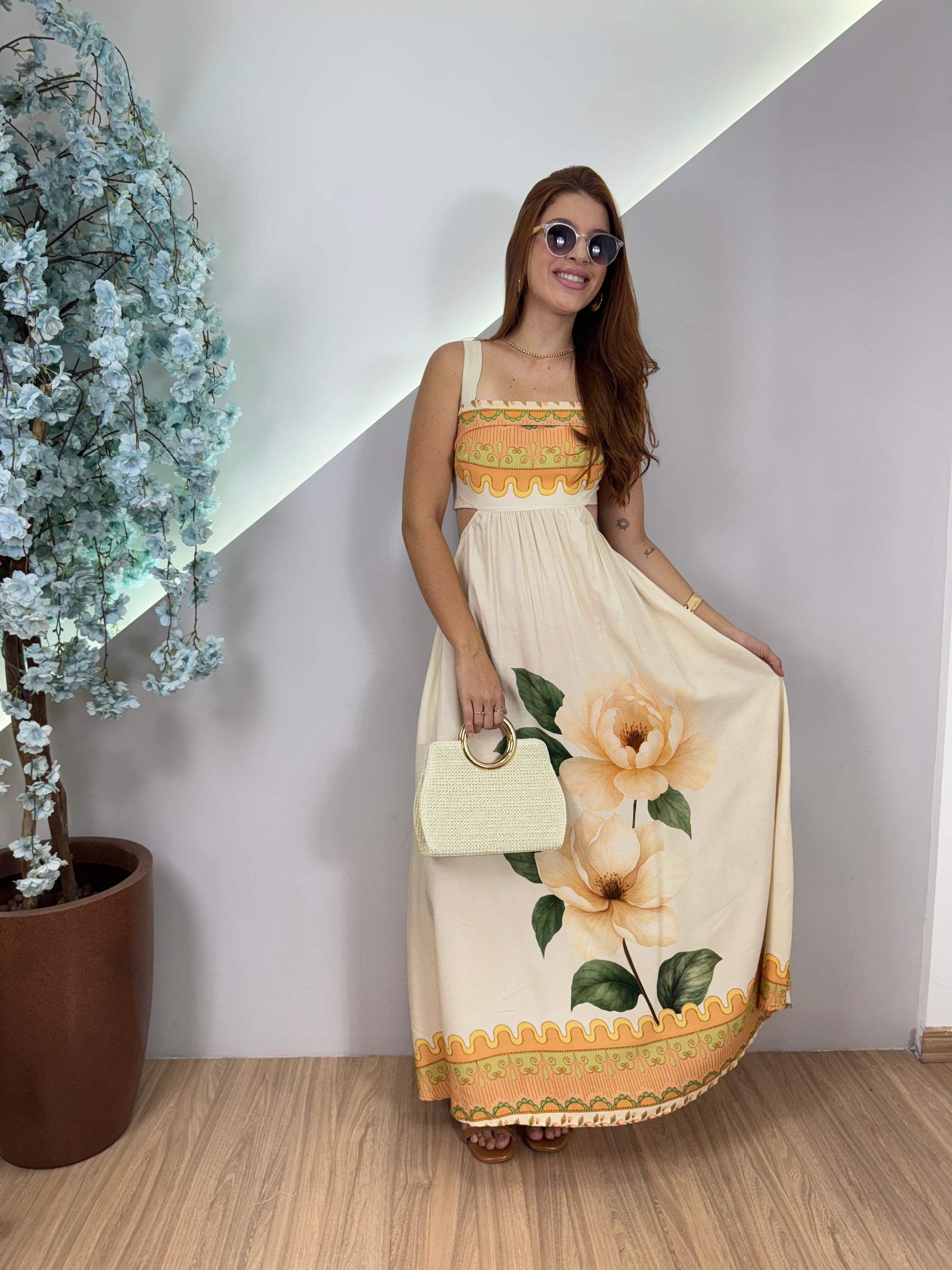 Vestido Floral - Maria Bonita